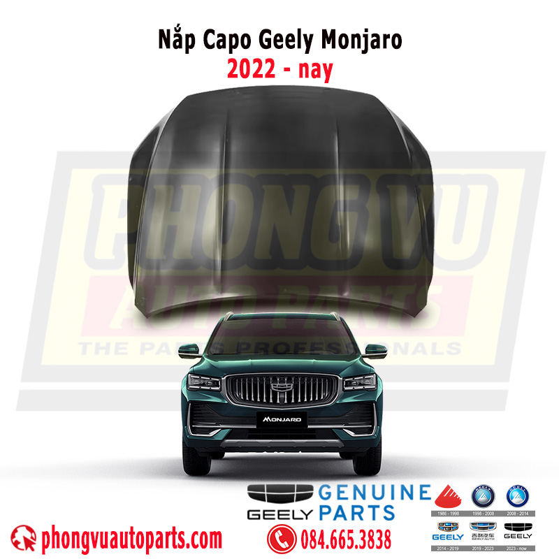 Nắp Capo Geely Monjaro (2022 - Nay): Đánh Giá Mã Phụ Tùng 5032064600C15