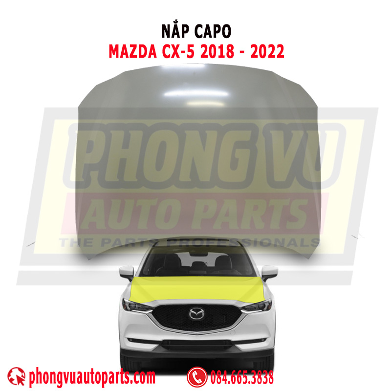 Nắp Capo Mazda CX-5 2018-2022 - Mã Phụ Tùng KBY05231XB