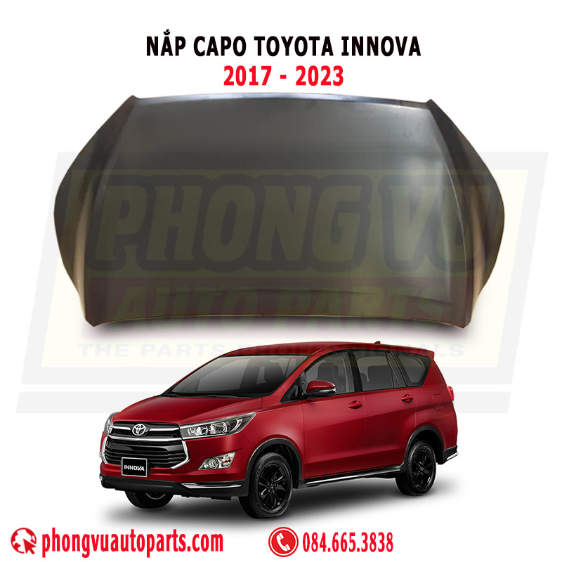 Nắp Capo Toyota Innova 2017 - 2023 Chính Hãng (Mã 53301-0K150)