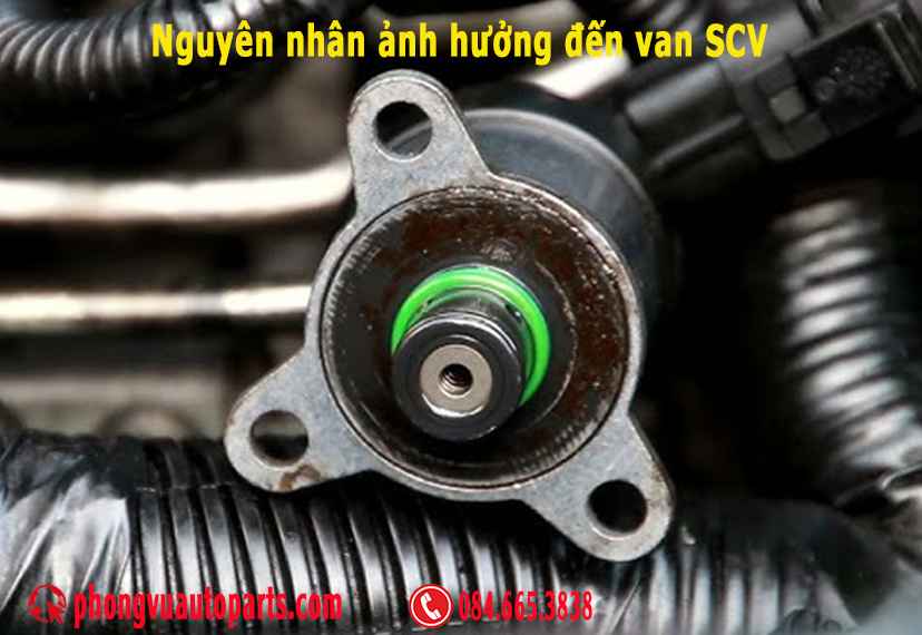 Nguyên nhân ảnh hưởng đến van SCV