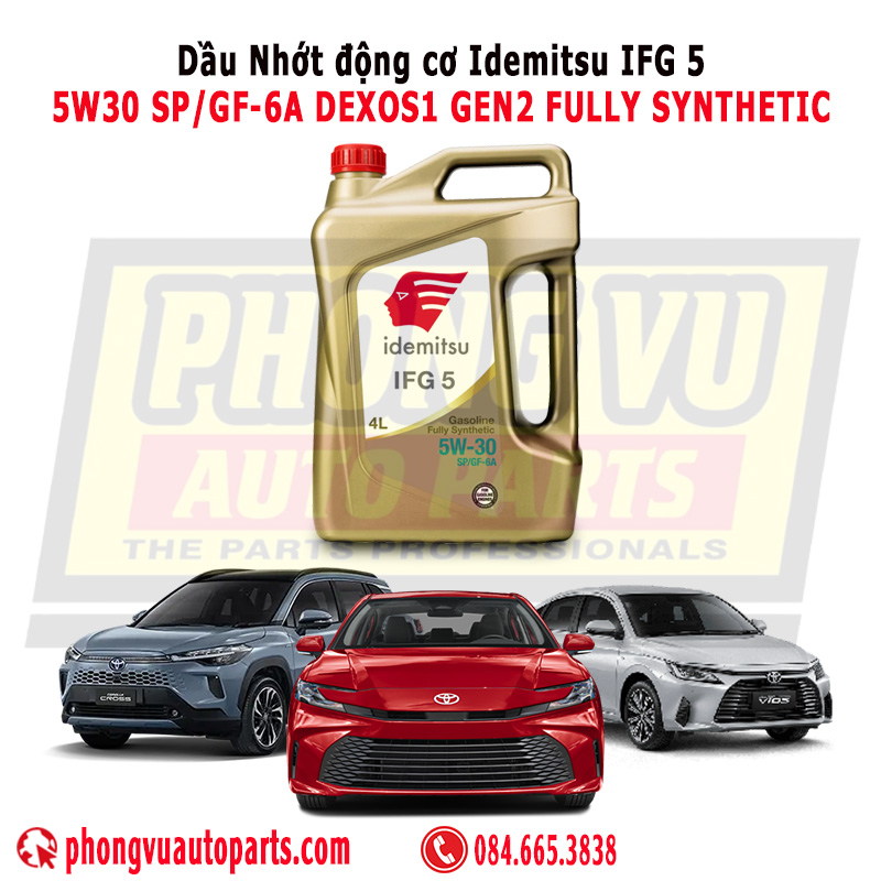Idemitsu IFG 5 5W30 SP/GF-6A - ID-IFG5-5W30-SP4L -  ID-IFG5-5W30-SP1L