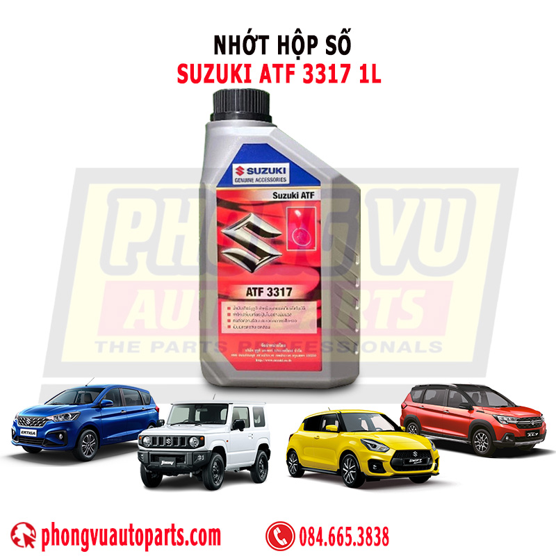 Nhớt Hộp Số Tự Động Suzuki ATF 3317 - Mã Phụ Tùng 990N0-22B00-001