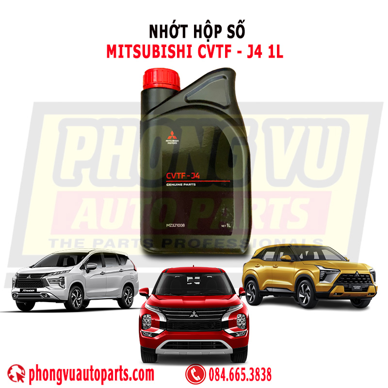 Nhớt Hộp Số Tự Động Mitsubishi CVTF-J4 1L - Mã Phụ Tùng MZ321008