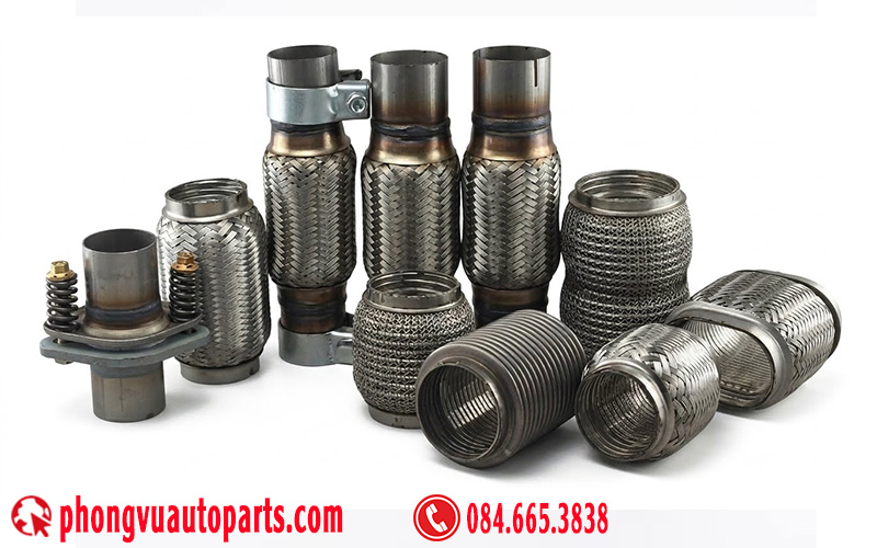 Ống xả mềm (Exhaust Flex Pipe) - Ống ruột gà bô xe