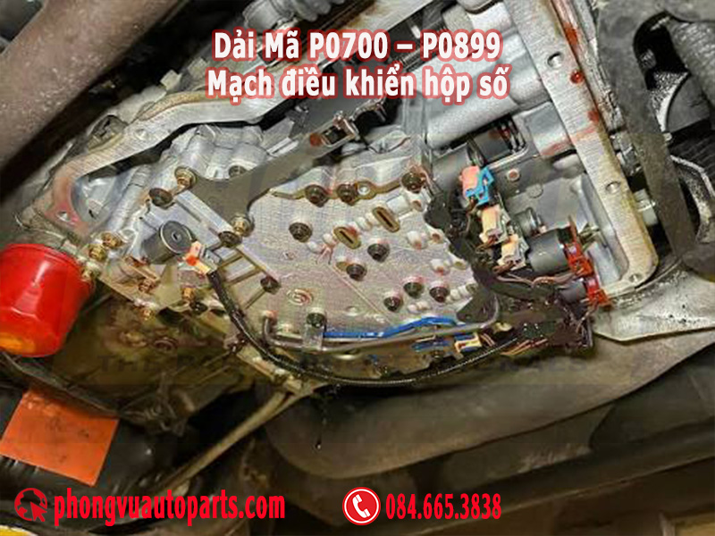 Dải Mã P0700 – P0899: Mạch điều khiển hộp số