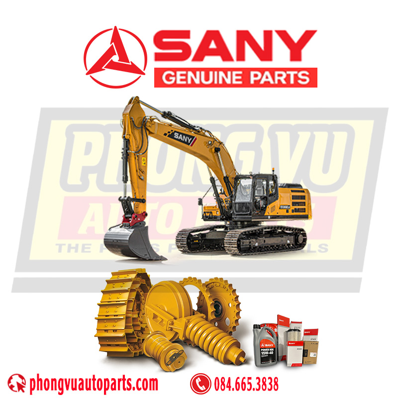 Phụ tùng máy đào Sany - Excavator Sany - SY16C, SY35U, SY55C, SY75C