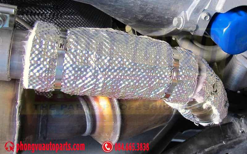 Sử dụng keo dán và băng quấn chịu nhiệt cho ống xả ống bô (Sealing & Wraps)
