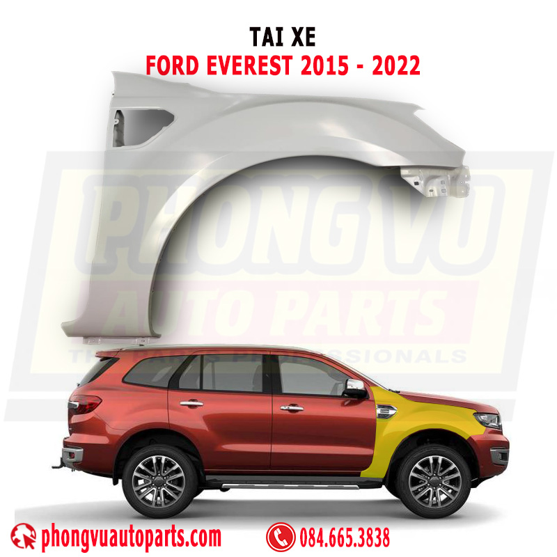 Tai Xe (Má Vè) Trái Phải Ford Everest (2015-2022) - Mã EB3B4116015BA, EB3B4116016BA