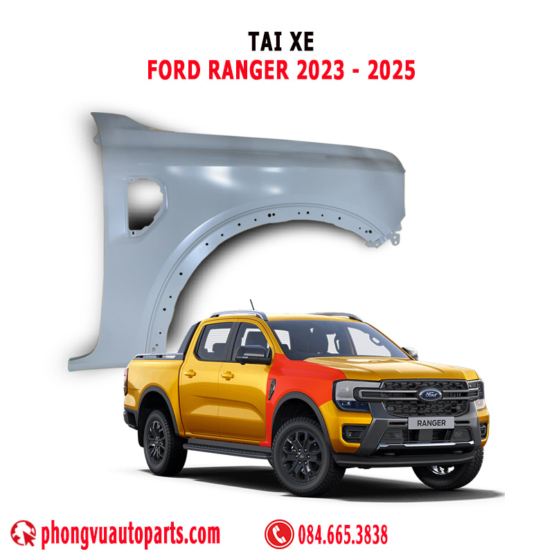 Má Vè (Tai Xe) Ford Ranger (2023-2025) - Mã N1WZ-16005-E, N1WZ-16006-E, N1WZ16005E, N1WZ16006E
