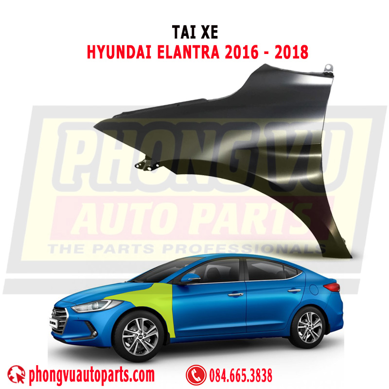 Tai Xe Hyundai Elantra 2016-2018 - Mã Phụ Tùng 66311-F2000, 66321-F2000
