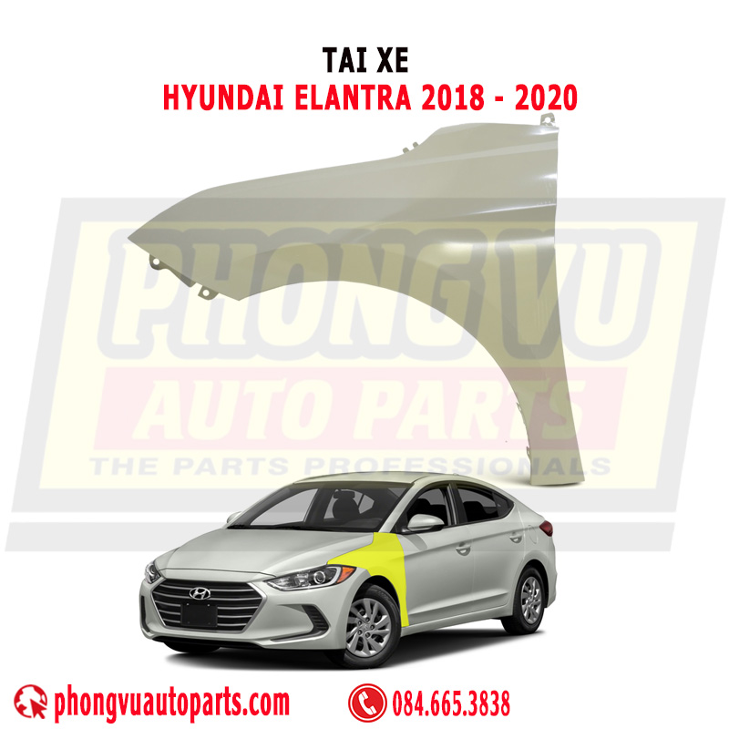 Tai Xe (Má Vè) Hyundai Elantra 2018-2020 - Mã Phụ Tùng 66310F2500, 66320F2500