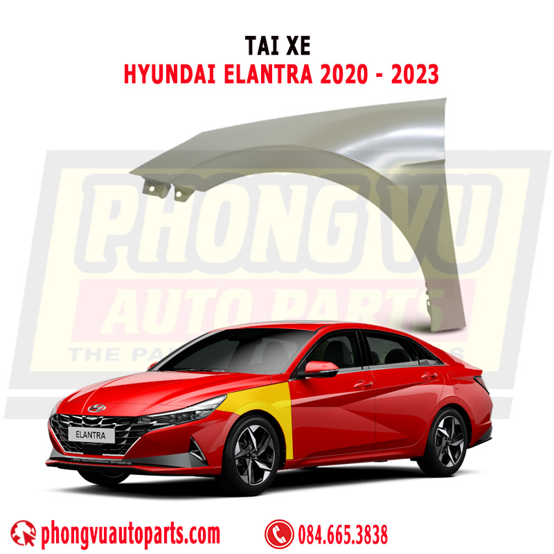 Tai Xe (Má Vè) Hyundai Elantra 2020-2023 - Mã Phụ Tùng 66310AA100, 66320AA100