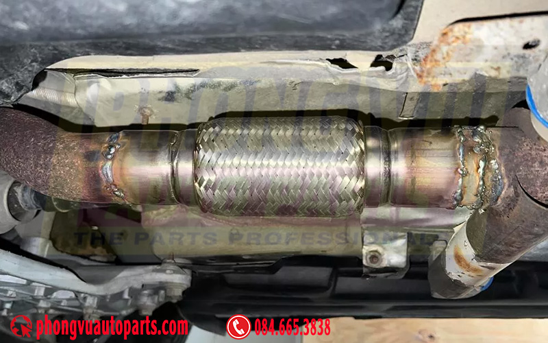 Thay thế đoạn ống xã - Thay thế đoạn ống Bô - Exhaust Pipe Section Replacement
