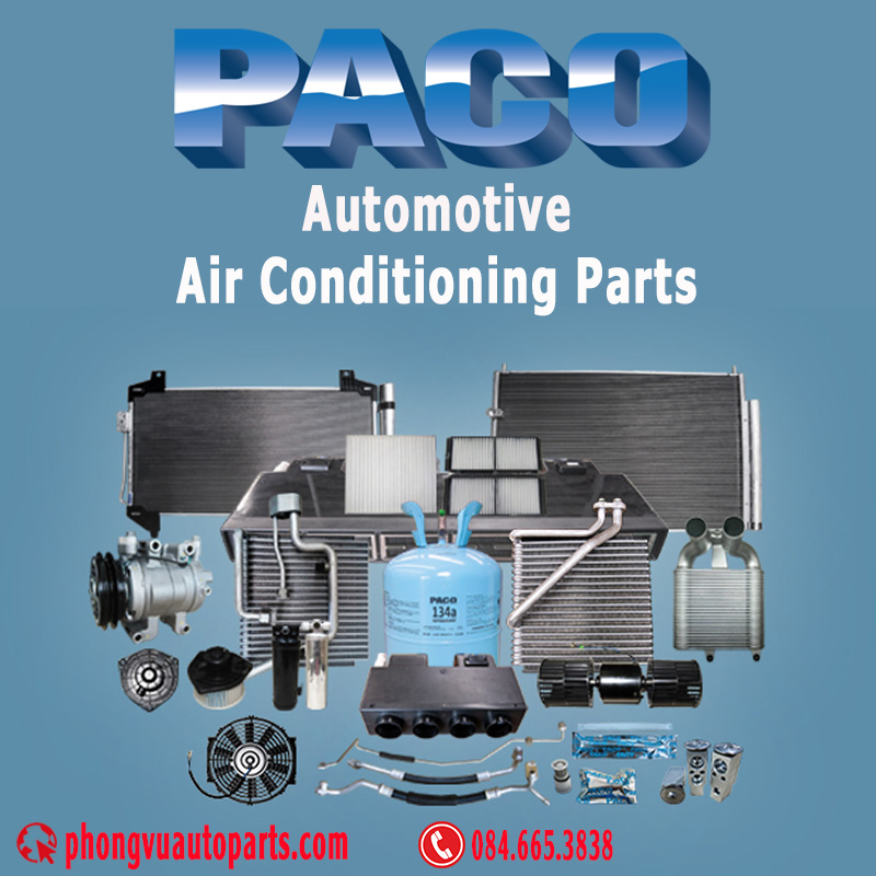 Thương Hiệu Điều Hòa Ô Tô Paco Thái Lan 