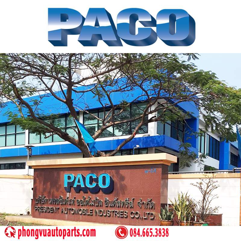 Lịch sử hình thành thương hiệu điều hòa ô tô Paco Thái Lan