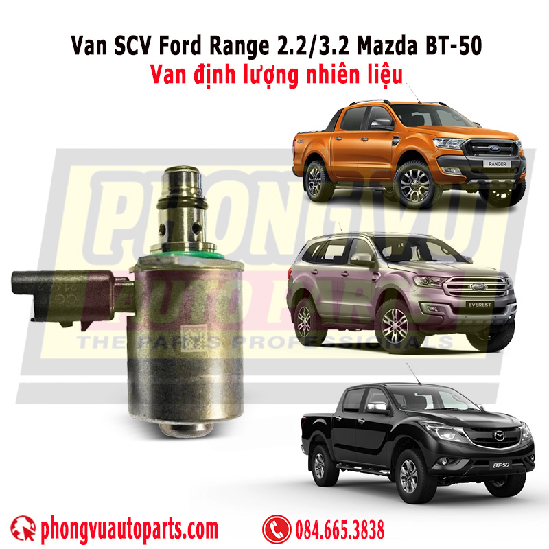 Van Điều Áp Nhiên Liệu A2C9318740080, 1793473, BK2Q-9358-AA, BK2Q9358AA, A2C93187400, 1D0013YN1, U20113YN2, BK2Q-9358-AA - Van SCV Ford Ranger Ford Everest Mazda BT50 Land Rover Defender