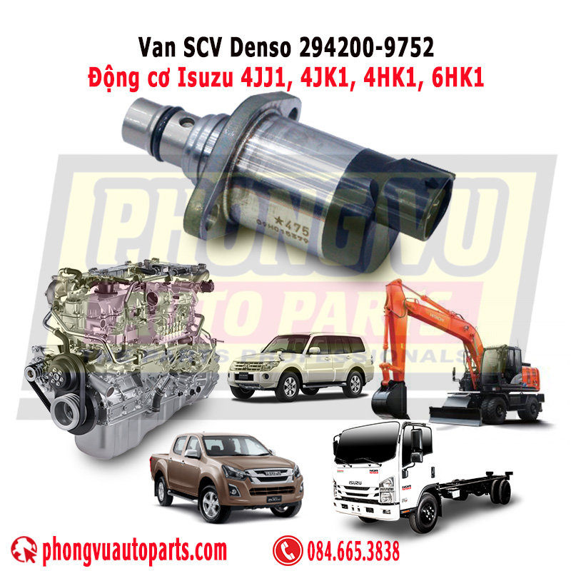 Van SCV Denso 294200-9752 294200-2750, 294200-4750, 294200-9750, 294200-9752, 294200 2750, 294200 4750, 294200 9750, 294200 9752, 2942002750, 2942004750, 2942009750, 2942009752, 8981454841, 8-98145484-1, 8981454840, 8-98145484-0, 294200-9750, 294200 9750, 2942009750