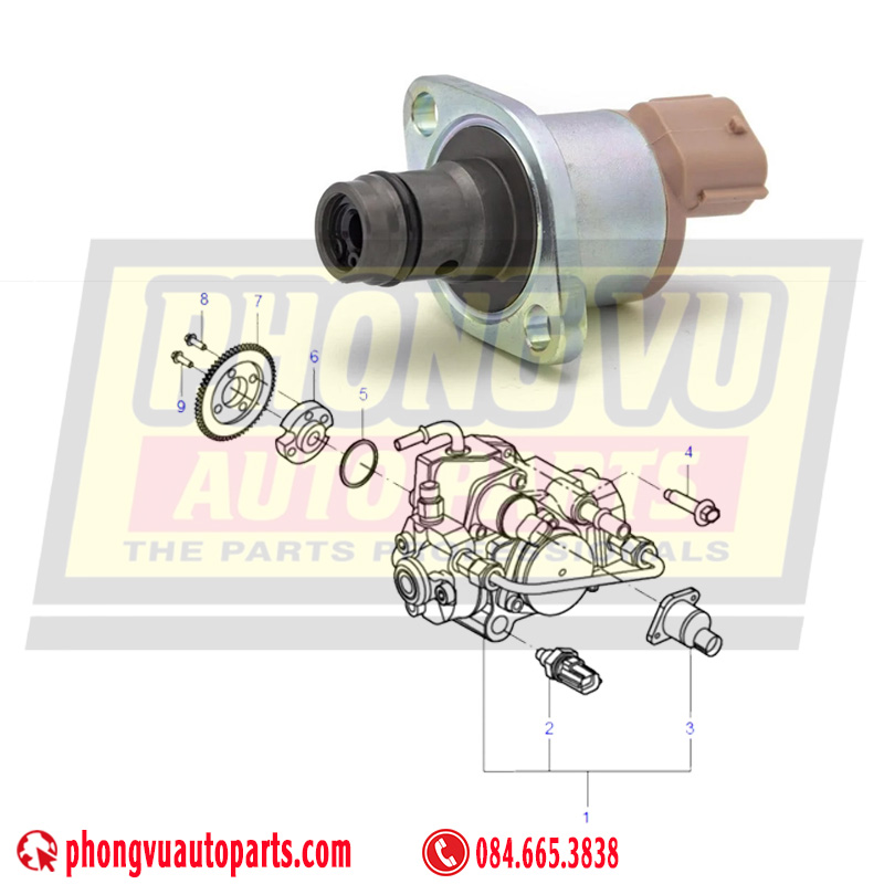 Van SCV Denso 294009-0360 Cho Ford Transit