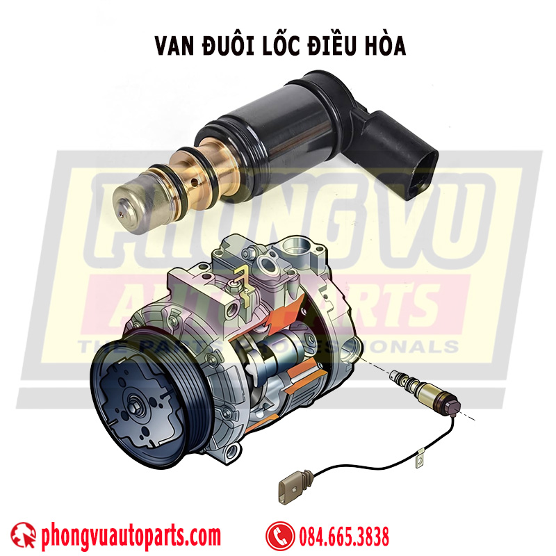 Van đuôi lốc điều hòa - AC Compressor Control Valve
