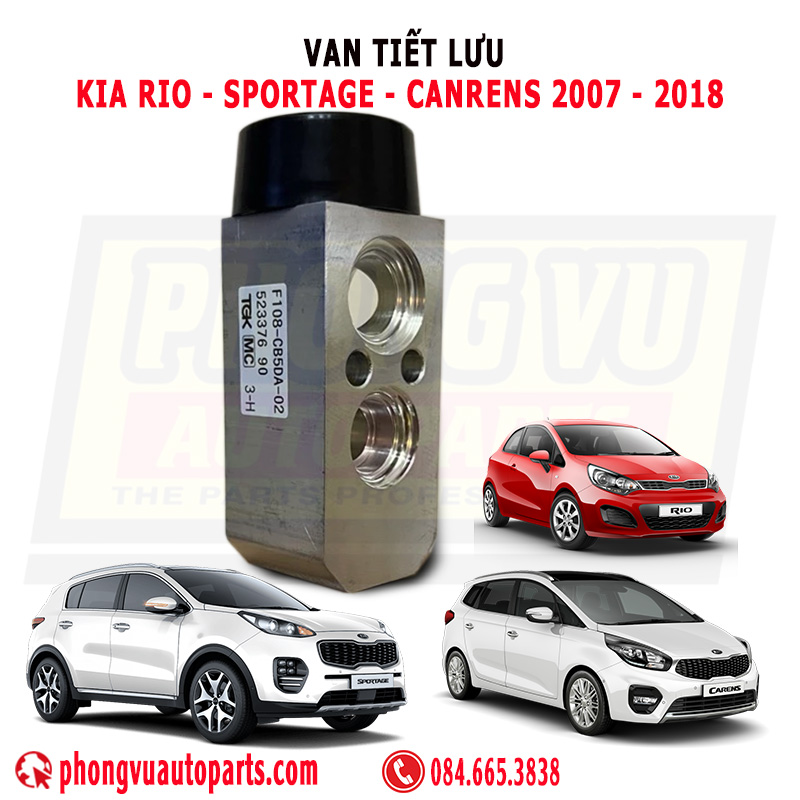 Van Tiết Lưu Kia Rio - Carens - Sportage (2007-2018) - Mã 97604-1E300
