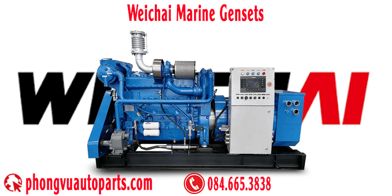 Máy phát điện thủy (Marine Gensets) - Weichai