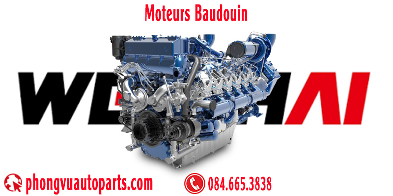 Động cơ cao cấp Moteurs Baudouin (Pháp) - Weichai