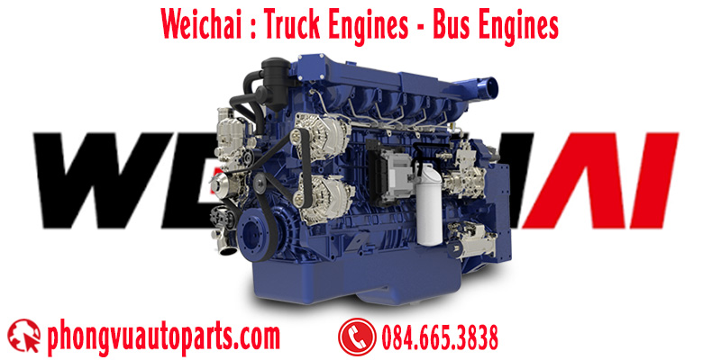 Động cơ Wechai xe tải và xe bus xe chuyên dùng