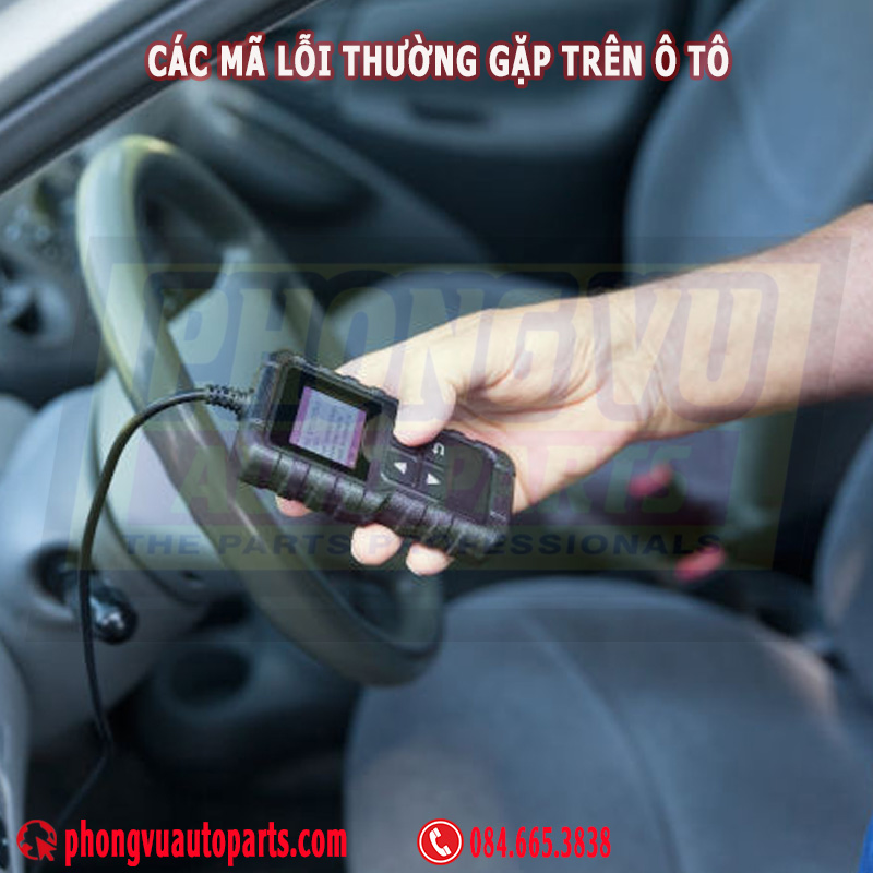 Chuẩn đoán các mã lỗi trên xe ô tô