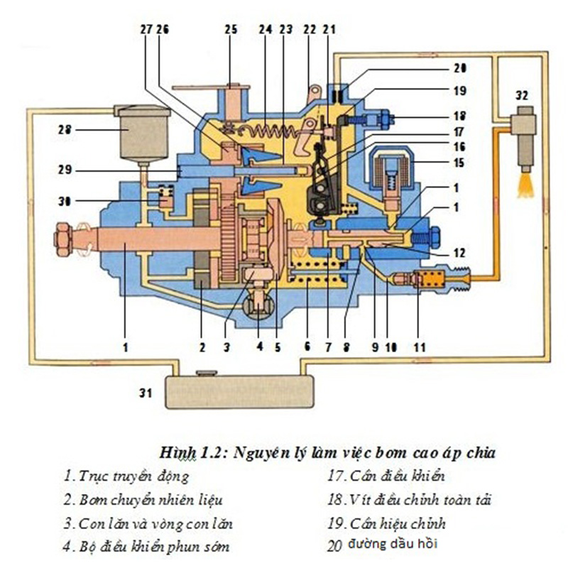 Vai Trò và Chức Năng Của Bơm Nhiên Liệu Cao Áp