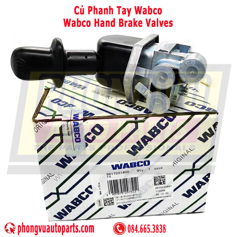 Củ phanh tay Wabco - WABCO Park Brake Valve