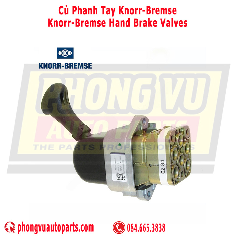 Củ phanh tay Knorr-Bremse - Knorr-Bremse Hand Brake Valves
