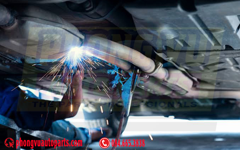 Hàn ống bô - Hàn bô xe - hàn ống xã -  Welding