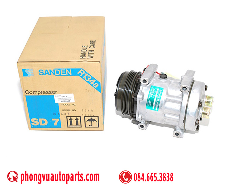 Lốc lạnh (Lốc điều hòa Sanden), giá Lốc lạnh (Lốc điều hòa Sanden), địa chỉ bán Lốc lạnh (Lốc điều hòa Sanden)