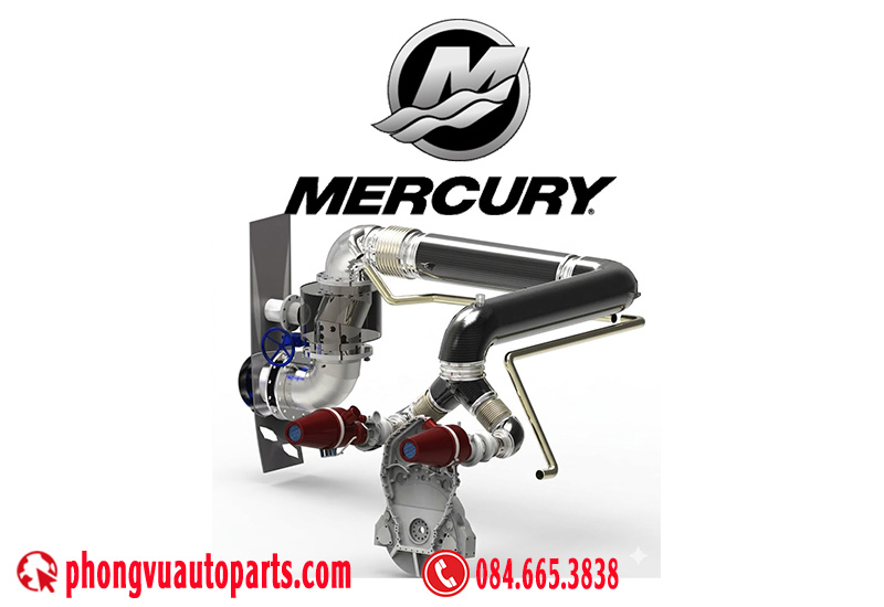 ống xả mercury marine exhaust - Ống Bô mercury marine exhaust