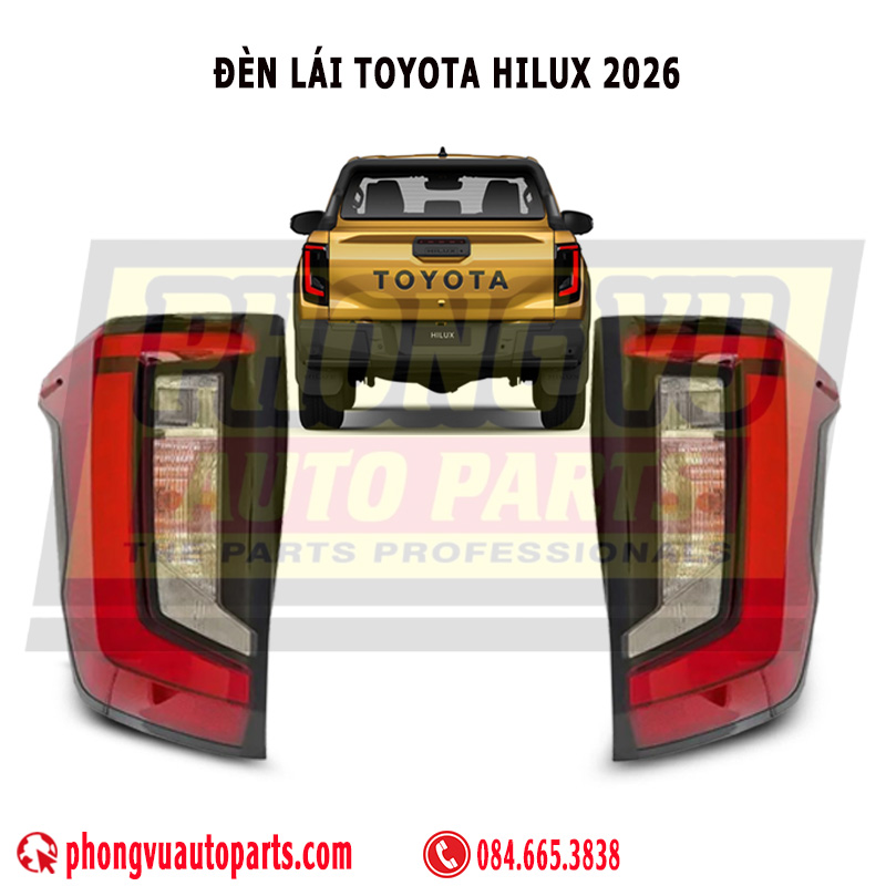 Đèn hậu, đèn lái Toyota Hilux 20206  - 815500KC10, 815600KC00