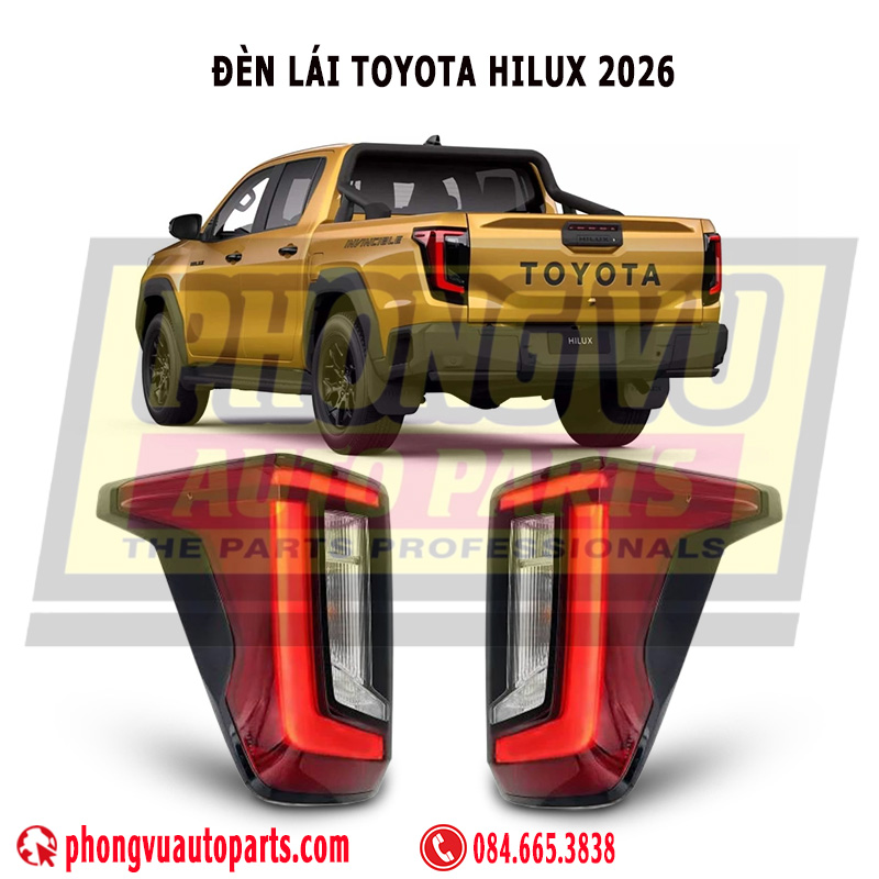 Đèn hậu Toyota Hilux 2026 2027