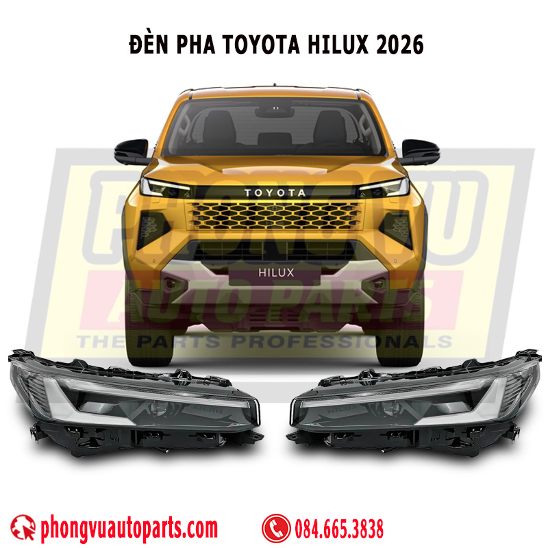 Đèn pha Toyota Hilux 2026 - 81145F0160,81185F0160