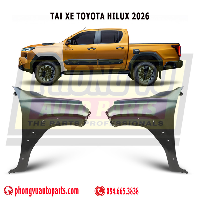 Má vè má dè Toyota Hilux 2026 2027